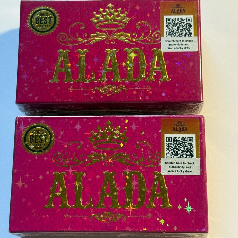 2x Alada Whitening Soap Authentic Natural Bath Soap 160g ✅